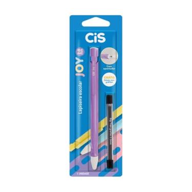 Imagem de Lapiseira Escolar CIS Joy 2.0, Lilás, Blister com 1 unidade + grafite