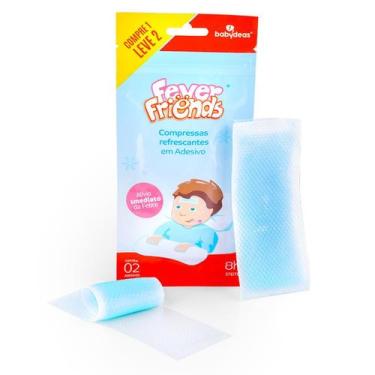 Imagem de Compressa Refrescante Fever Friends Alívio Da Febre 2 Un - Amoveri