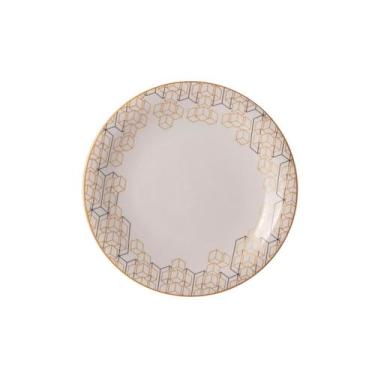 Imagem de Prato Sobremesa 19cm Porcelana Schmidt - Dec. Araucária 2396, 2396, 19