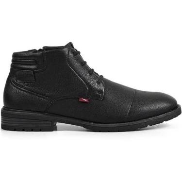 Imagem de Bota Ferracini 9815 Atenas com Costura Gold Plus Masculina, 39, Preto