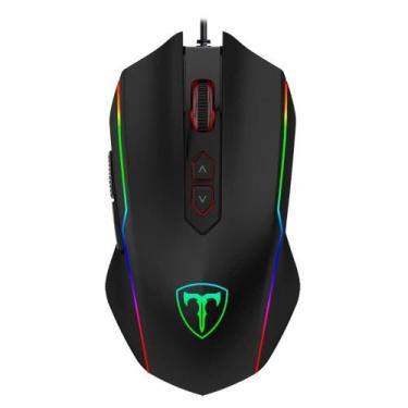 Imagem de Mouse Gamer T-dagger Sergeant, RGB, 4800 DPI, 1000Hz, USB 2.0, Preto -