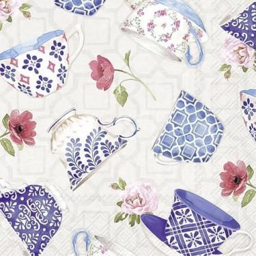 Imagem de Guardanapo para Decoupage Ihr 33x33 Canecas de Café C/ 2 Unidades - GU