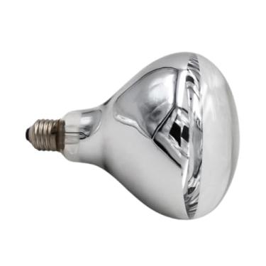 Imagem de KiBcsLic Lâmpada de aquecimento eficiente, sem emissão de luz, multifuncional, aquecimento rápido para animais de estimação, répteis, aves, galinheiro, 100 W