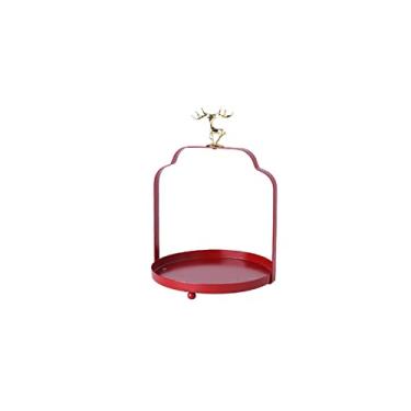 Imagem de Suporte de bolo novo enfeite de mesa de sobremesa de casamento chinês suporte de ferro para exibição de bolo prato de bolo decoração de festa de aniversário de casamento suporte de exibição de bolo