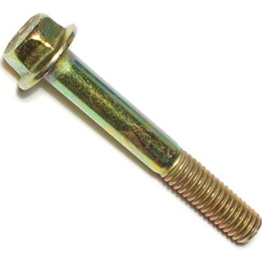 Imagem de Fixador difícil de encontrar 014973240349 Grau 8 Parafusos de flange hexagonal grosso, 3/8-16 x 2-3/4, Peça 4