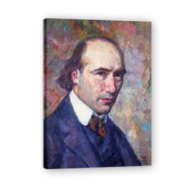 Imagem de Vestido formalmenteThéo van Rysselberghe: Impressão em tela neoimpressionista belga chave 80 x 112 cm emoldurada