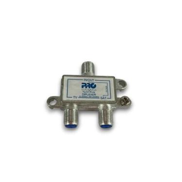 Imagem de Diplexer vhf e uhf+satelite c/pas.dc 1/1 - Pro Eletronic