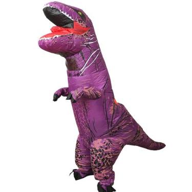Imagem de Traje de dinossauro inflável KINQUINN para adultos impermeável