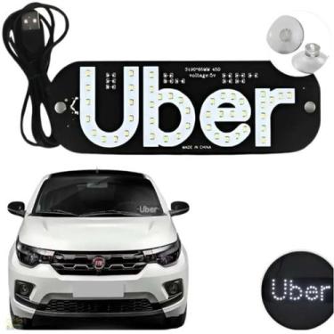 Imagem de Placa de LED Para Motorista Aplicativo Pronta Entrega - Atena