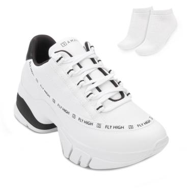 Imagem de Tênis Chunky Sneakers Ramarim e Meia RM24-23801