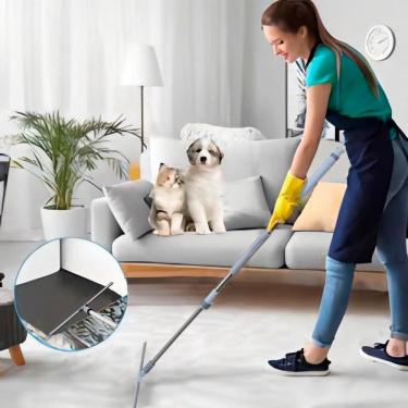 Imagem de Kit 2 Super Rodos Vassoura Mágico Silicone Estrutural