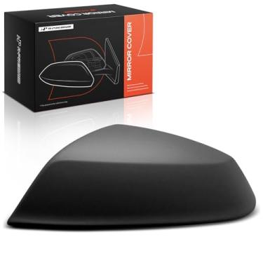 Imagem de A-Premium Tampa do espelho retrovisor do lado do motorista - compatível com Audi Q5 SQ5 2018-2024 - cinza preparado, com orifício de seta, sem versão de furo Blis