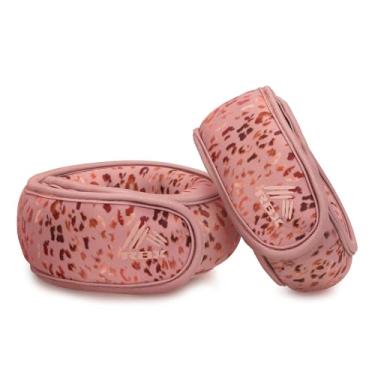 Imagem de RBX Conjunto de pesos de pulso e tornozelo (par de 0,9 kg cada), ajuste confortável ajustável para treinamento e tonificação