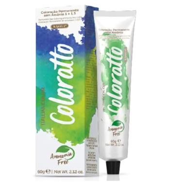 Imagem de Coloração 67 Louro Escuro Marrom Coloratto Itallian 60G