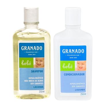 Imagem de Kit 1 Condicionador Granado Bebê Lavanda com 250ml