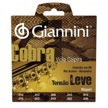 Imagem de Encordoamento para Viola GESVNL Serie Cobra ACO Leve Giannini