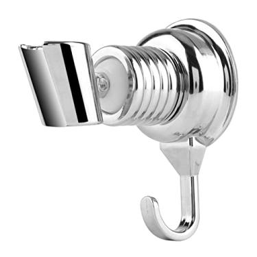 Imagem de GLOGLOW Suporte de Cabeça de Chuveiro Com Ventosa, Suporte Ajustável, Fácil Instalação e Gancho de Toalha, Adequado para Superfícies Lisas de Banheiro