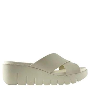 Imagem de Tamanco Plataforma Moleca Feminina Com Tiras Cruzadas-Feminino