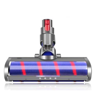 Imagem de Hujscufdjy Acessórios de peças de reposição para aspirador de pó de haste de extensão de tubo de metal de liberação rápida, compatível com Dyson V7 V8 V10 V11 V15 (cabeça)