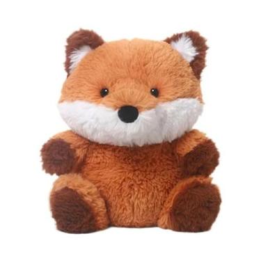 Imagem de Brinquedo De Pelúcia Raposa Para Crianças, Almofada De Animal De Estim