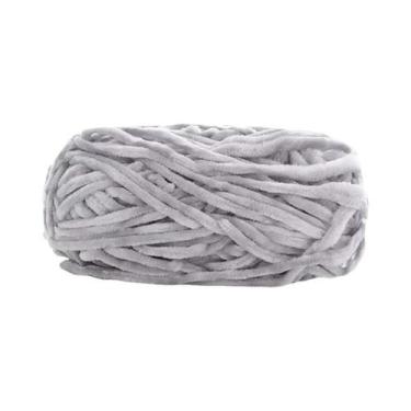 Imagem de Fio De Lã De Veludo Super Macio 100g Material De Tricô Grosso Para Cha