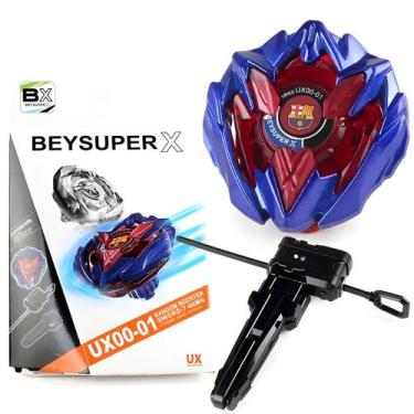 Imagem de Bey X UX-01 Evolution Starter Battle Top com lançador Grip Set Gyro Sp