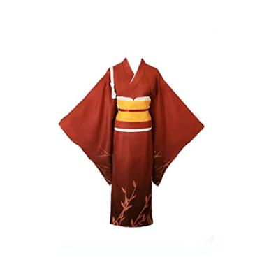 Imagem de CHUANHUA Bungou Stray Dogs Izumi Kyouka Cosplay Anime Role Costume Customize Lady's (XX-Large)