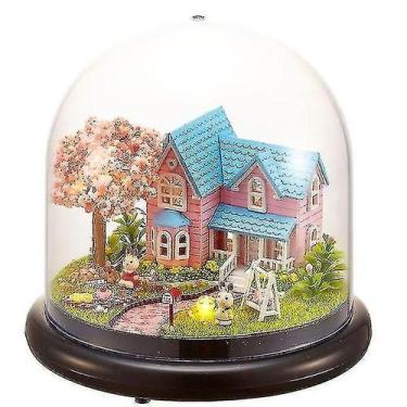 Imagem de Doll House Cutebee Miniature DIY com móveis para crianças - Gloome Sto