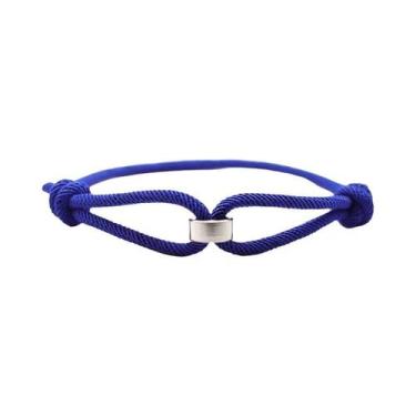 Imagem de Pulseira De Cordão Ajustável Em Aço Inoxidável Unissex 3mm Fina Feita 