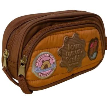 Imagem de Estojo Duplo Capivara Cg25100 Cor Sortida - Art Bag