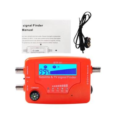 Imagem de Localizador De Sinal Digital LCD 2 Em 1 Para Antena De TV via Satélite