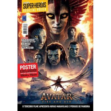 Imagem de Pôster Gigante - Avatar: Fogo e Cinzas Arte 2 - 50cm x 70cm - editora 