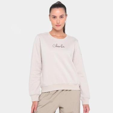 Imagem de Moletom Columbia Beaumount Feminina, Bege, M