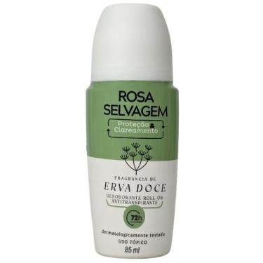 Imagem de Desodorante Roll-on Antitranspirante Erva Doce 72h Rosa Selvagem 85ml