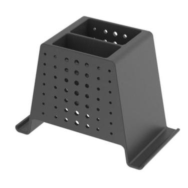 Imagem de Porta Lapis Clips Lembrete Preto Prime Waleu