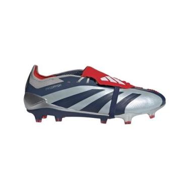 Imagem de Chuteira Campo Adidas Predator Roteiro, Cinza, Azul, 37
