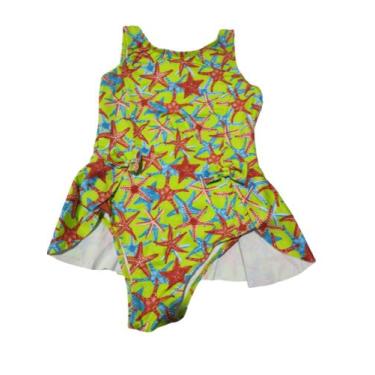 Imagem de Maiô Infantil Menina Lacinho Verão Proteção Uv 50 + - dani Lingerie, V