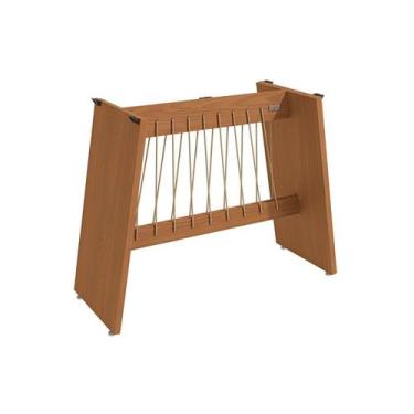 Imagem de Base Damiana para Mesa de Jantar de Madeira Marrom/Canela - Kappesberg