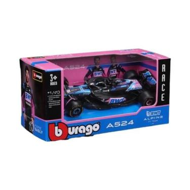 Imagem de Modelo Diecast F1 Bburago 1:43 McLaren Mcl38 Alpine A524 AMG W15 Brinq