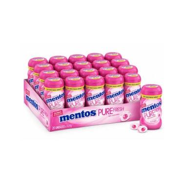 Imagem de Chiclete Mentos Bubble Tutti Mint Pote Mini - 20 Unidades 20g