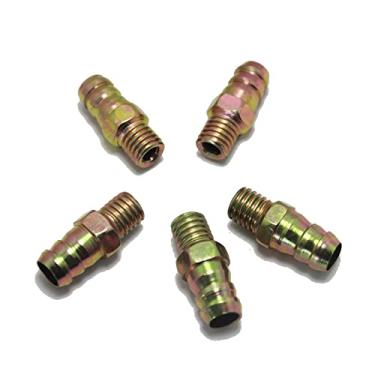 Imagem de 8mm 10mm 12mm 14mm 16mm OD Mangueira Farpa Para M8 M10 M12 M14 M16 Rosca Macho Métrico Longo Molde de Mamilo Adaptador de Moldagem de Adaptação de Tubo, 12xM12 Comprimento 100mm