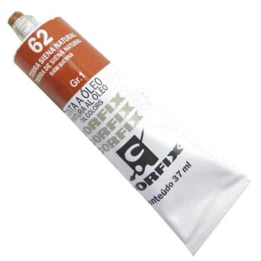 Imagem de Tinta A Óleo Corfix 37Ml Terra Siena Natural (Kit Com 3 Und)
