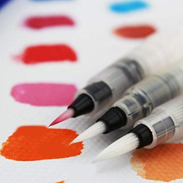Imagem de Kit 3 Pincel Waterbrush com Reservatório Aquarela