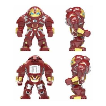 Imagem de Boneco Blocos De Montar Hulkbuster 2.0 Homem De Ferro - Mega Block Toy