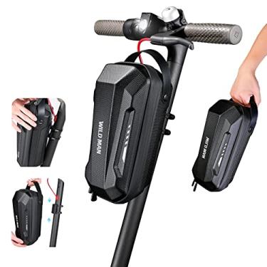 Imagem de Bolsa de armazenamento para scooter, à prova d'água, bolsa de guidão para scooter elétrica, durável de EVA rígida, bolsa frontal para Mijia M365/M365 Pro/Segway ES1/ES2/ES3 para ferramentas de reparo