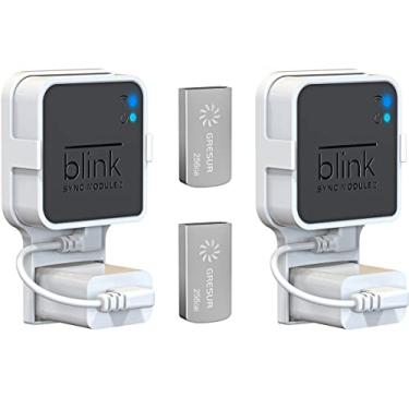 Imagem de Flash Drive USB de 256 GB para armazenamento de vídeo local com suporte para módulo Blink Sync 2 (Blink Add-On Sync Module 2 não está incluído), pacote com 2