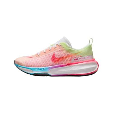 Imagem de Nike Tênis de Corrida Feminino Invincible 3 Road (FZ3969-705, Pouco Volt/Branco/Espuma Rosa/Rosa Hiper), Branco, 34