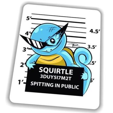 Imagem de Mouse Pad Plano Pokemón Grades - JDM, Squirtle
