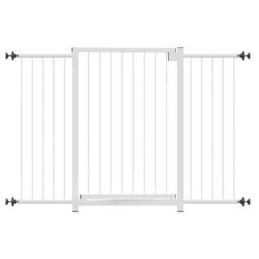 Imagem de Grade Portão Divisor Ambiente Multigrade 68 A 113 Cm Branco - Multifor