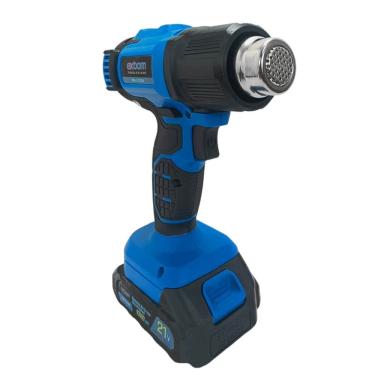 Imagem de Soprador Termico Portatil 21v + 3 Bocais de Metal Potente